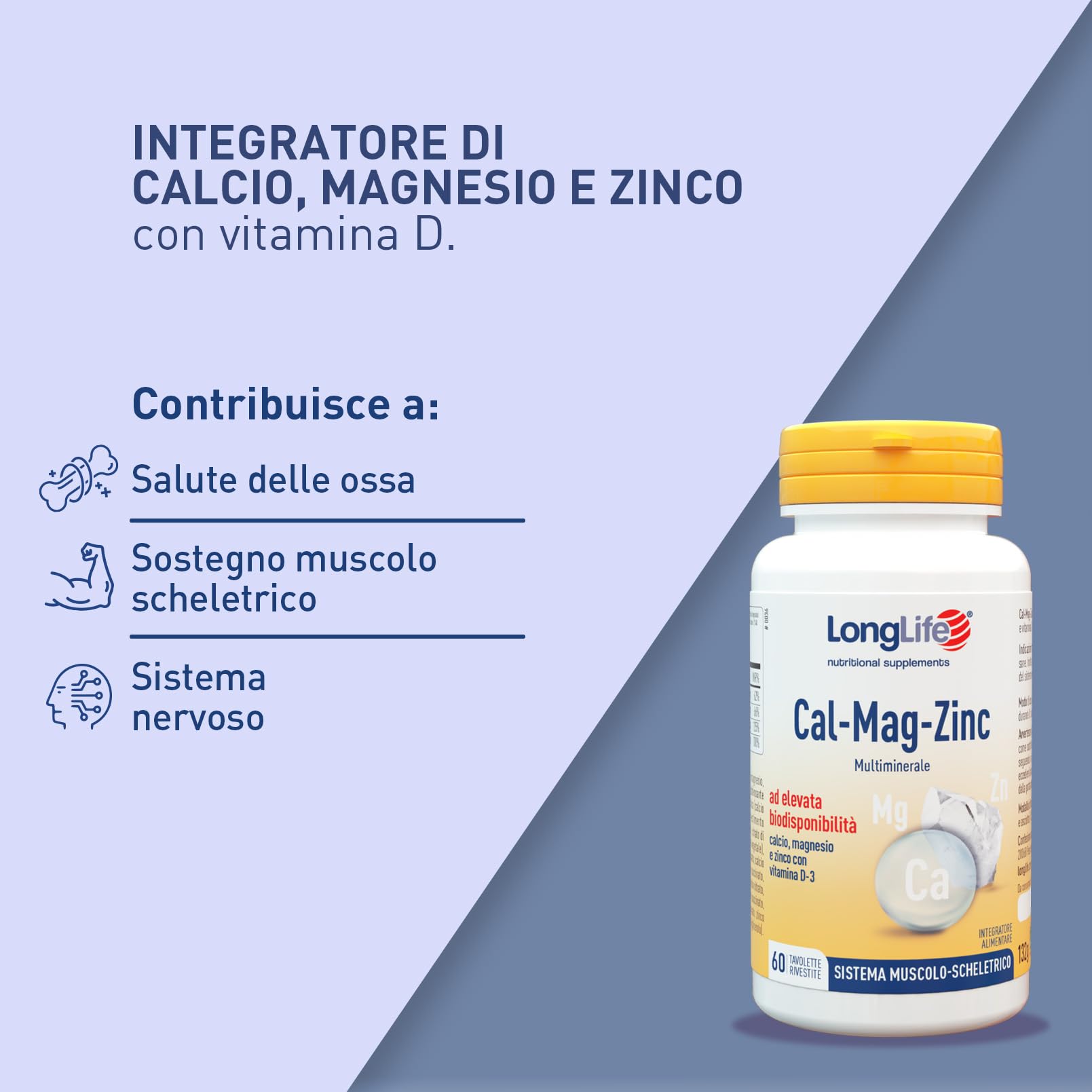 longlife-cal-mag-zinc-con-vitamina-d-integratore-ossa-e-muscoli-60-tavolette image 4