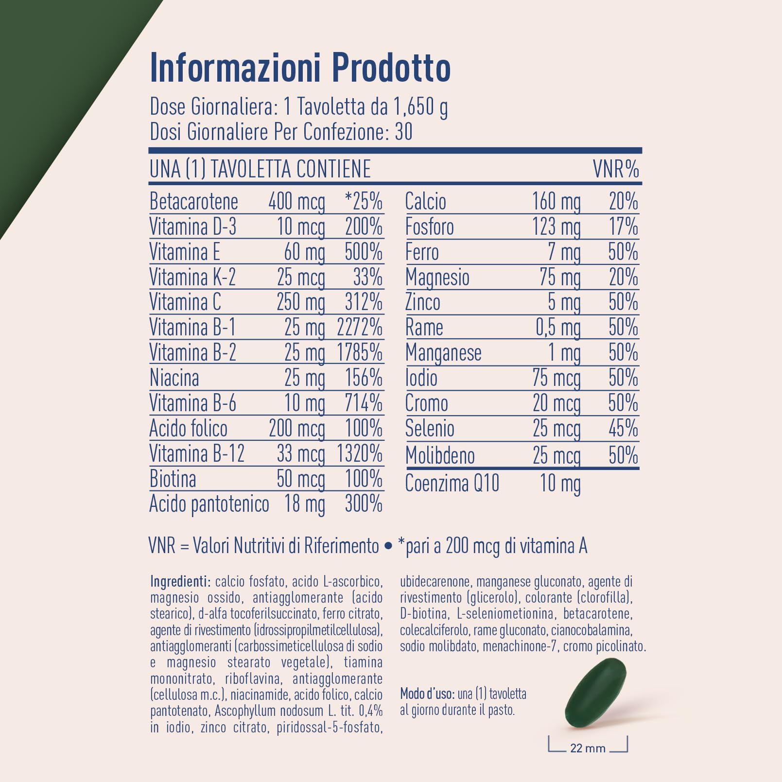 longlife-one-tab-complete-multivitaminico-alto-dosaggio-12-vitamine-11-minerali- image 6