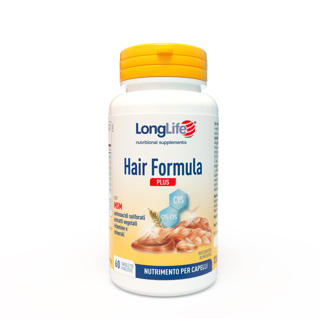 longlife-hair-formula-plus-integratore-capelli-e-unghie-60-tavolette image 1