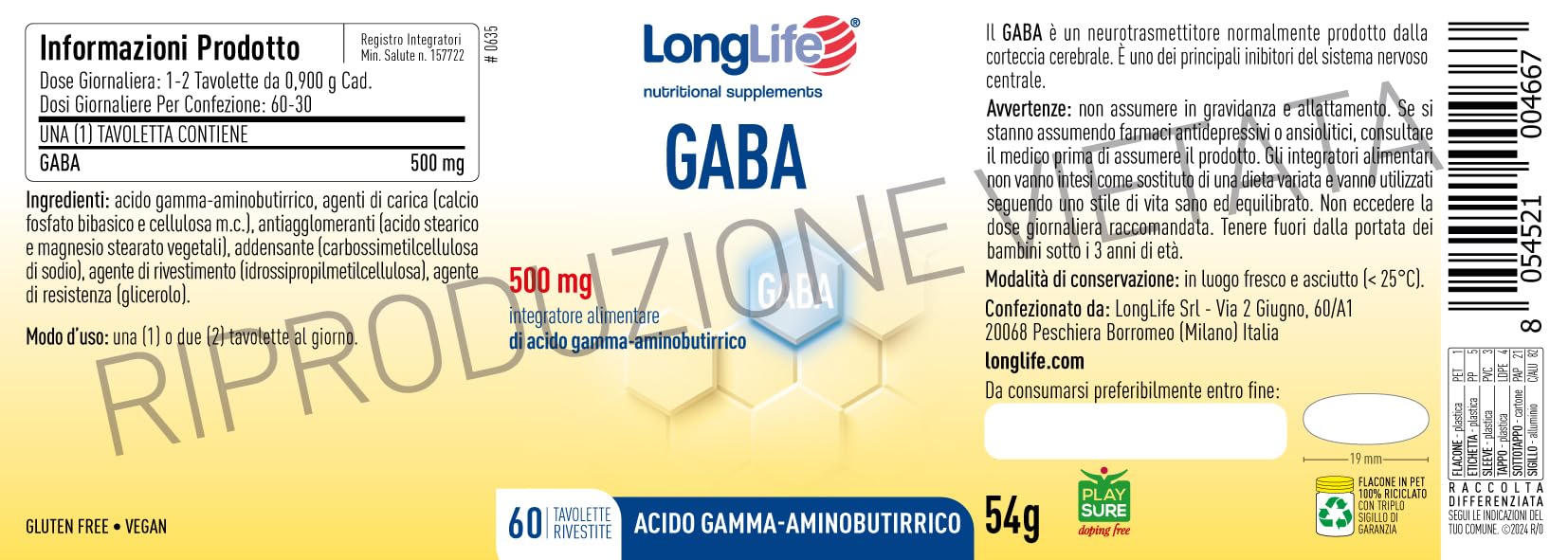 longlife-gaba-acido-gamma-aminobutirrico-60-capsule-rilassamento image 3