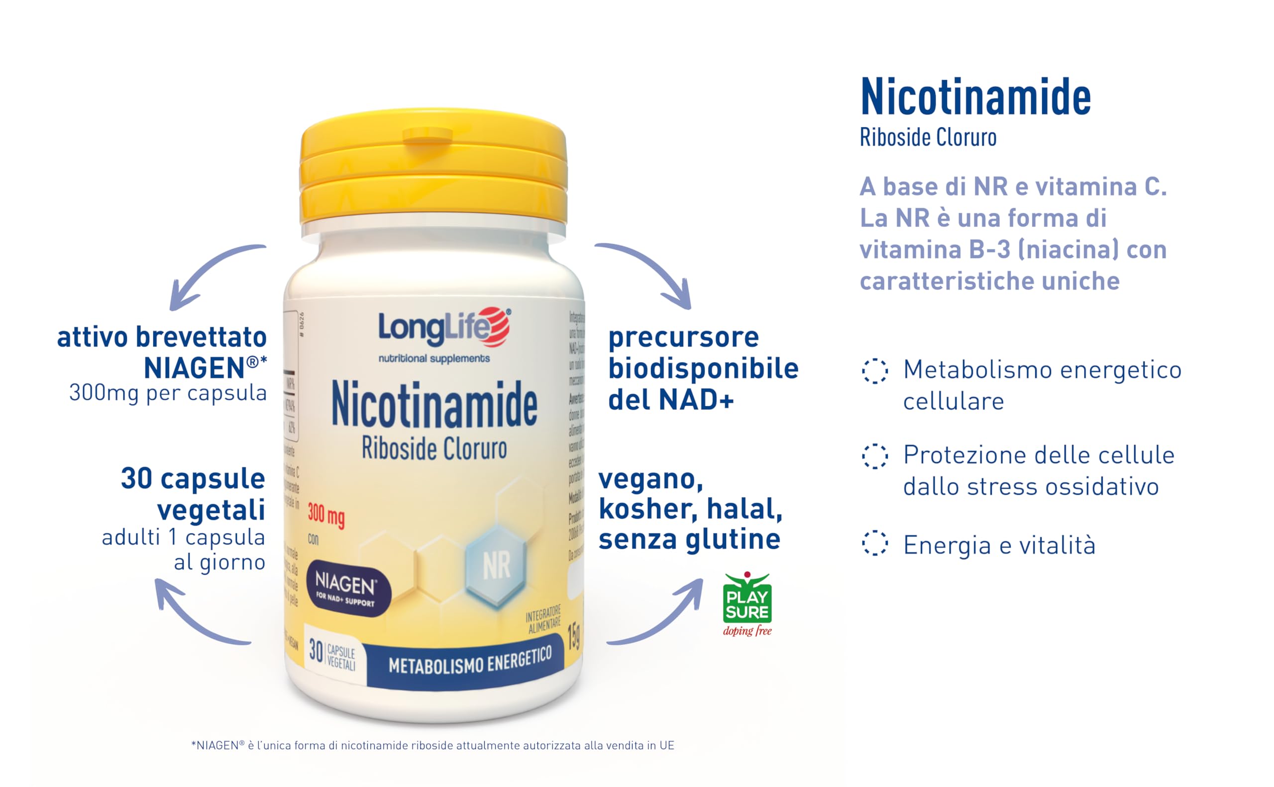 longlife-nicotinamide-riboside-cloruro-niagen-300-mg-vitamina-c-30-capsule image 4