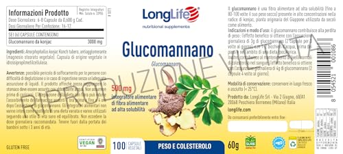 longlife-glucomannano-3000-mg-fibra-konjac-100-capsule-vegetali-vegane image 8