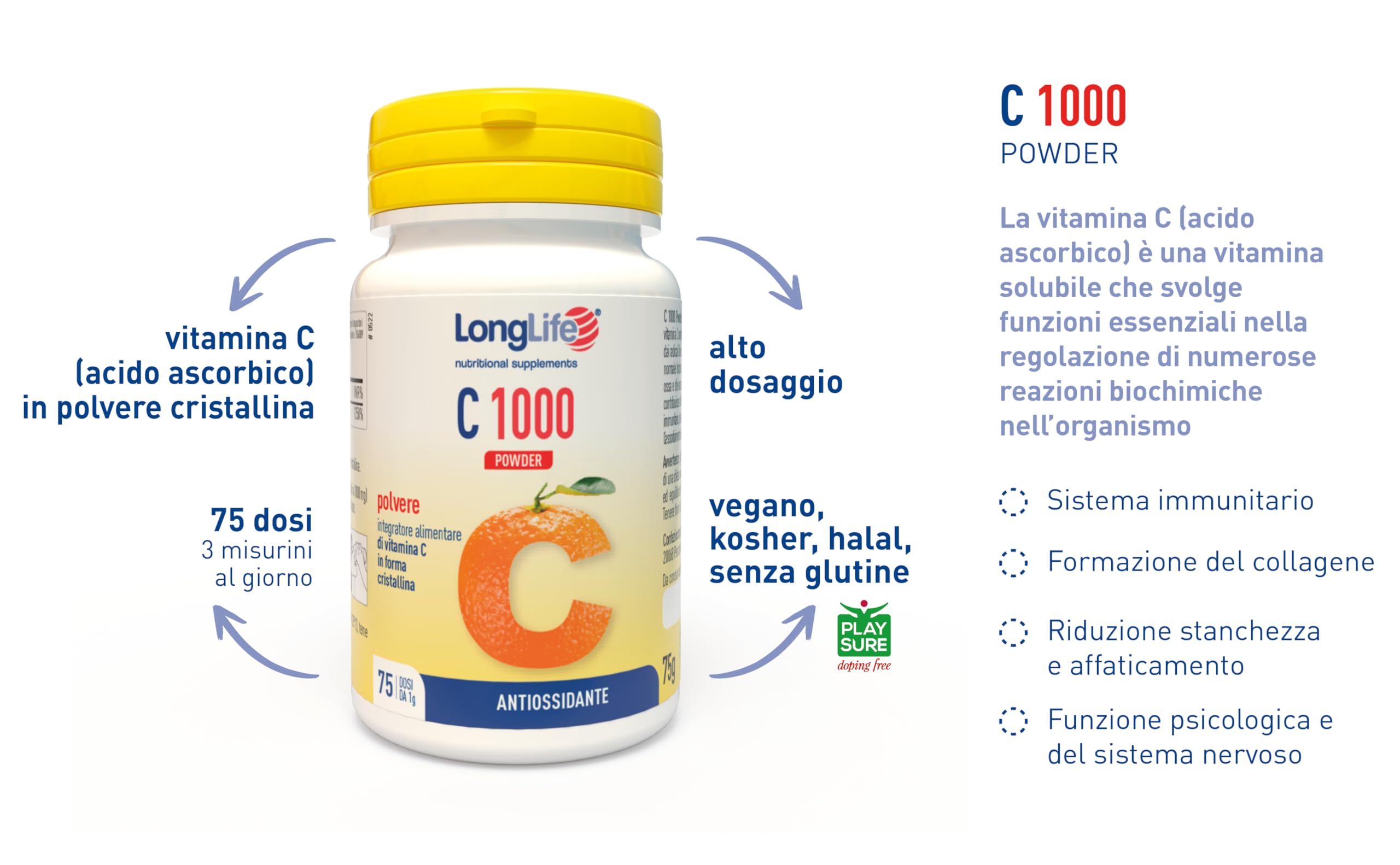 longlife-c-1000-powder-vitamina-c-1000-mg-polvere-cristallina-gusto-neutro-75-do image 4