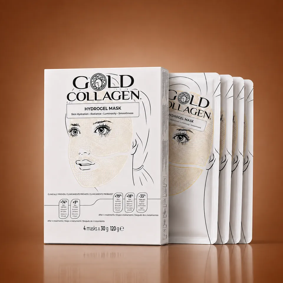 gold-collagen-hydrogel-mask-set-da-4-maschera-viso-idratante-illuminante-2 image 1