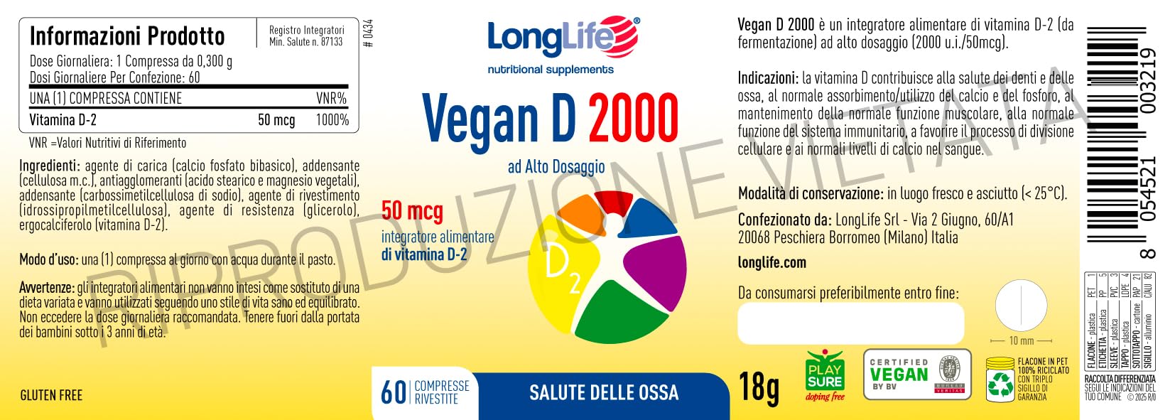 longlife-vegan-d-2000-vitamina-d2-da-lieviti-2000-u-i image 3