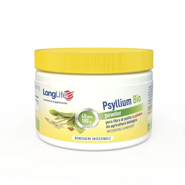 longlife-psyllium-bio-powder-fibra-di-psillio-bio-90-40-dosi image 1