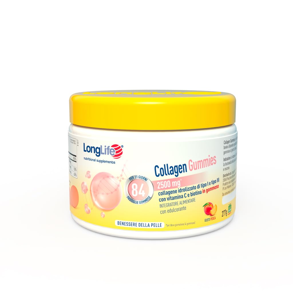 longlife-collagen-gummies-verisol-collagene-idrolizzato-tipo-i-e-iii-84-gommose- image 1