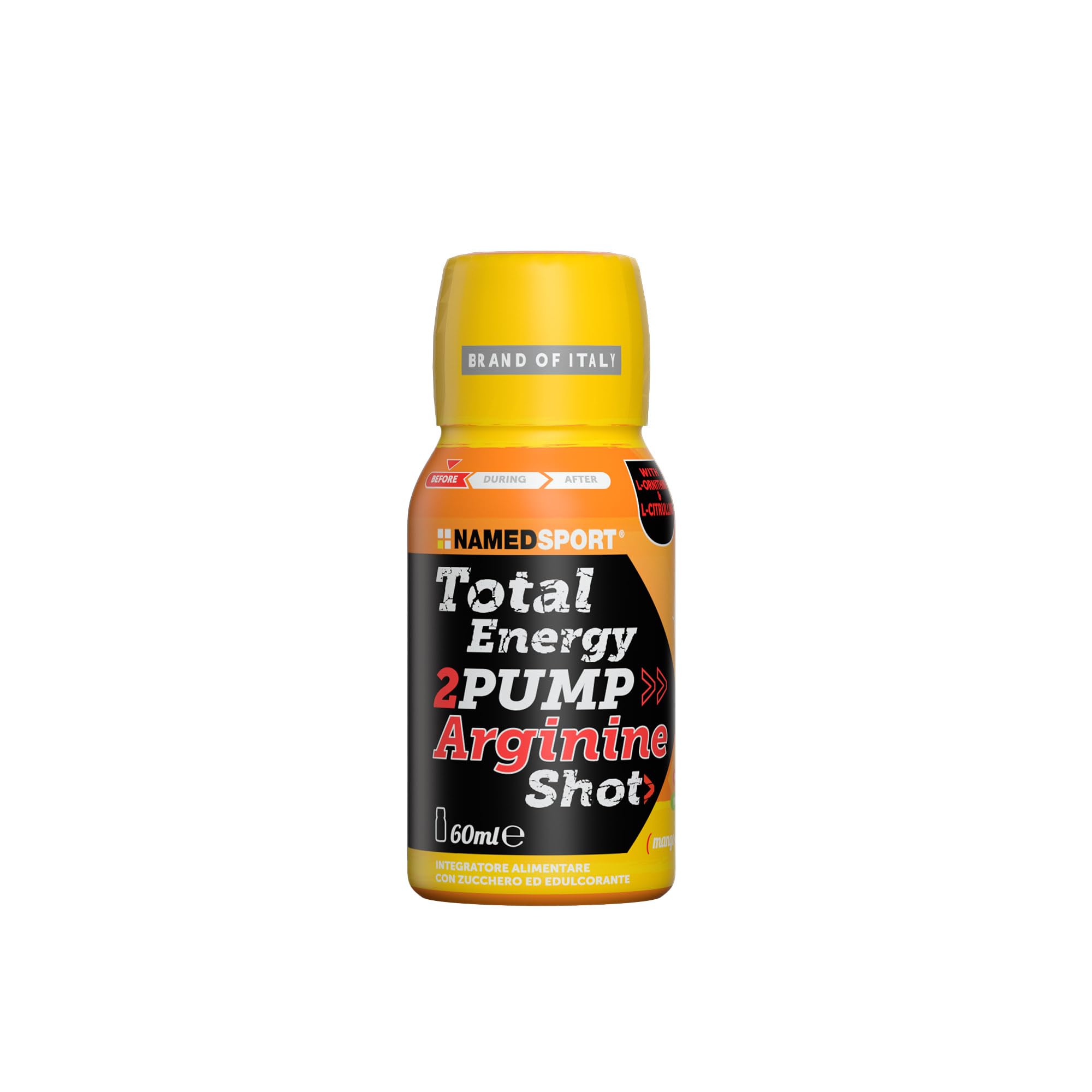 namedsport-total-energy-2pump-shot-energetico-pre-workout-mango-pesca-arginina-b image 1