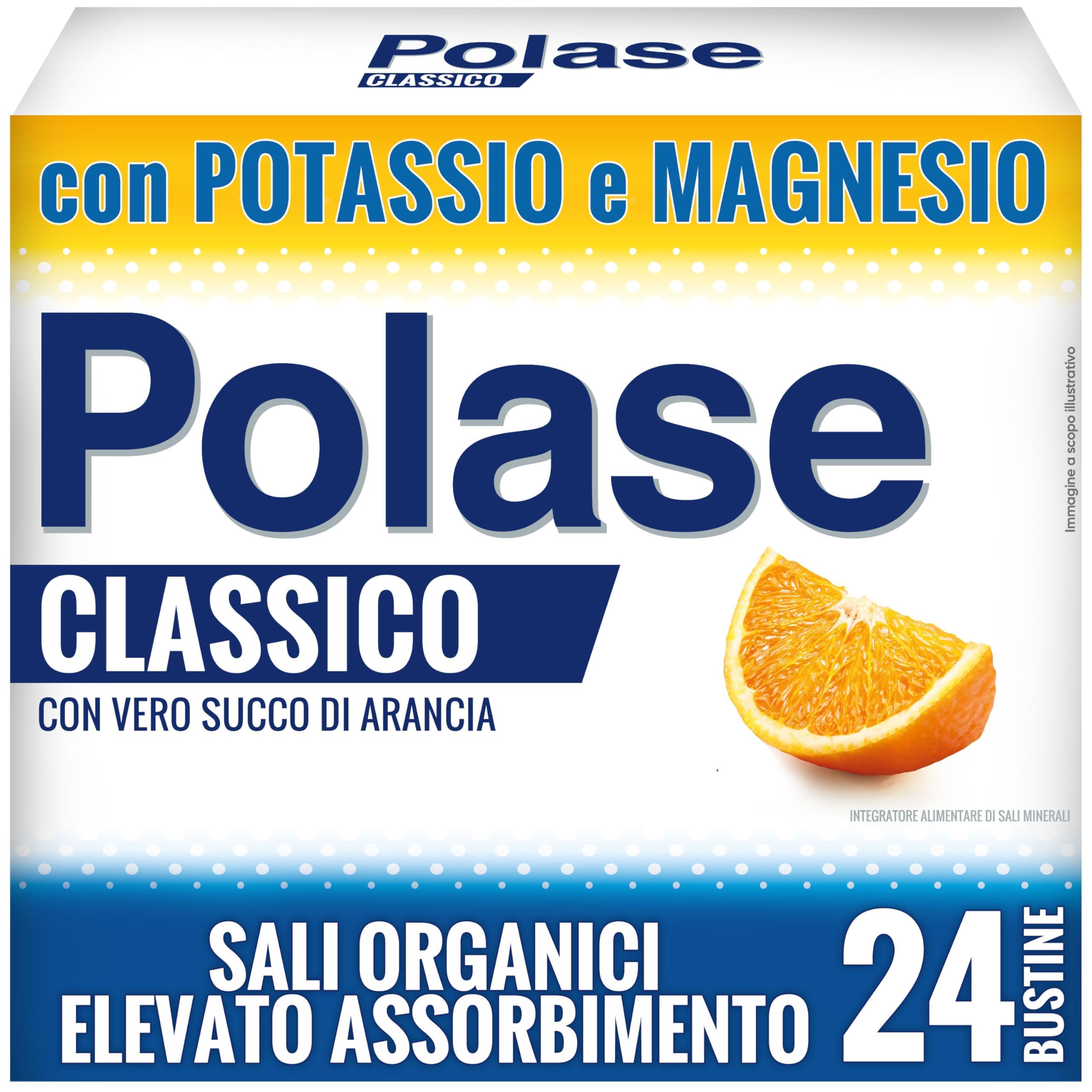 polase-classico-magnesio-e-potassio-gusto-arancia-24-bustine-effervescenti image 1
