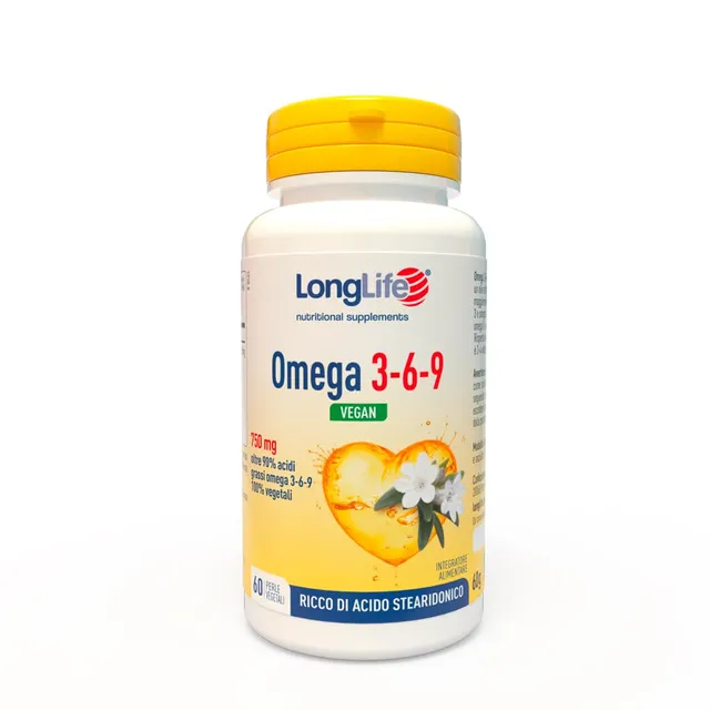 longlife-omega-3-6-9-vegan-ahiflower-60-perle-vegetali-da-buglossoides-arvensis image 1