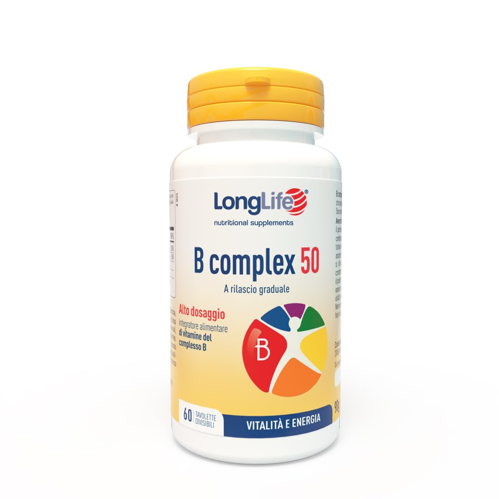 longlife-b-complex-50-vitamine-gruppo-b-time-release-vegano image 1