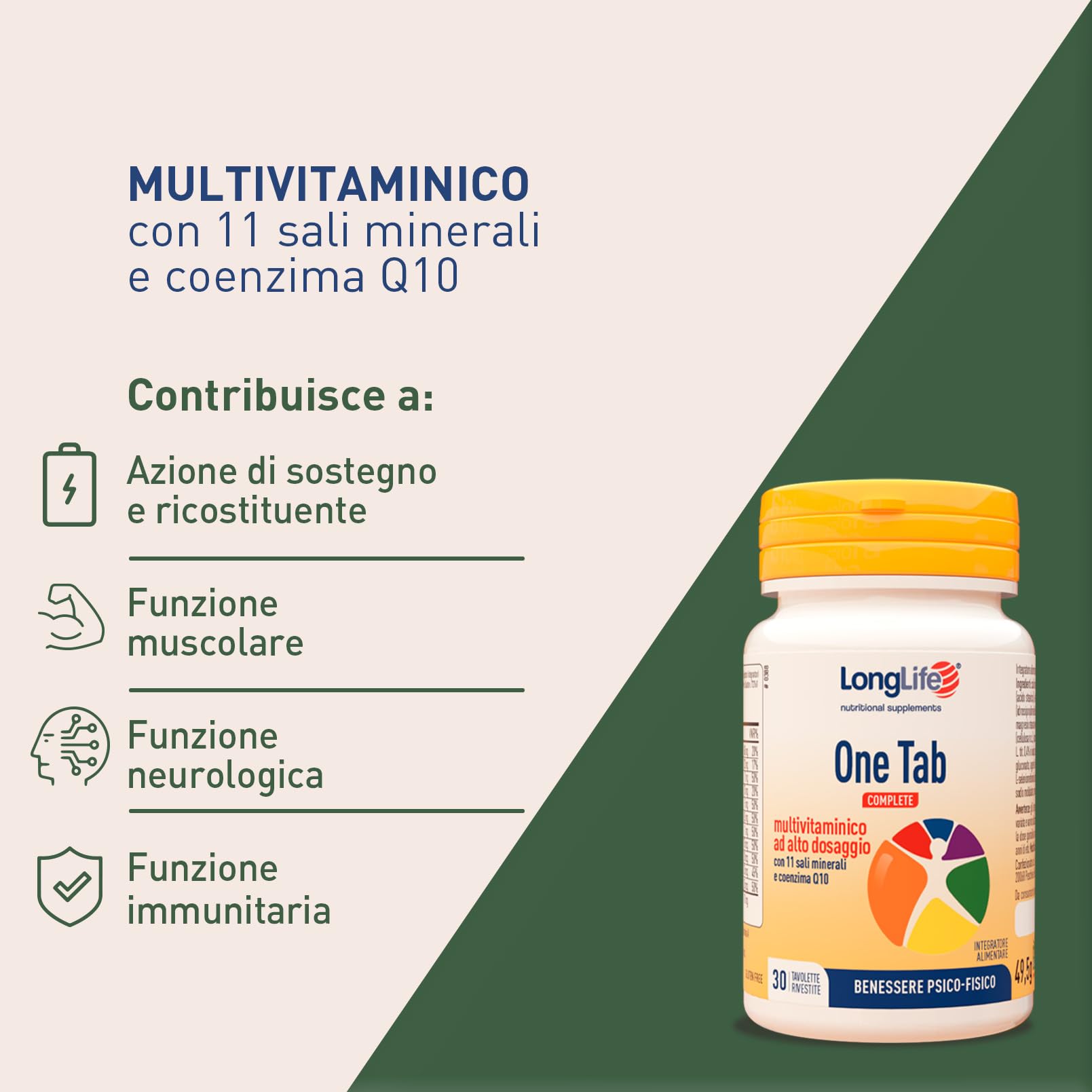 longlife-one-tab-complete-multivitaminico-alto-dosaggio-12-vitamine-11-minerali- image 4
