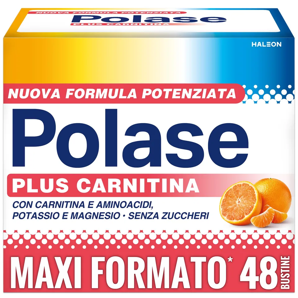 polase-plus-carnitina-integratore-stanchezza-e-fatica-fisica-48-bustine image 1
