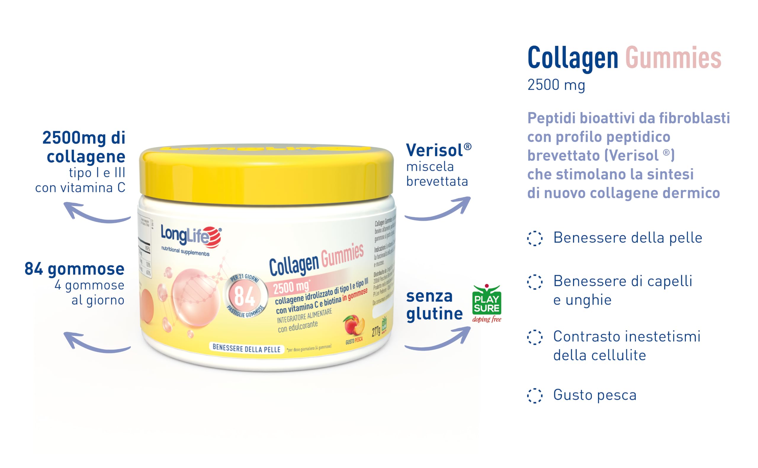 longlife-collagen-gummies-verisol-collagene-idrolizzato-tipo-i-e-iii-84-gommose- image 4