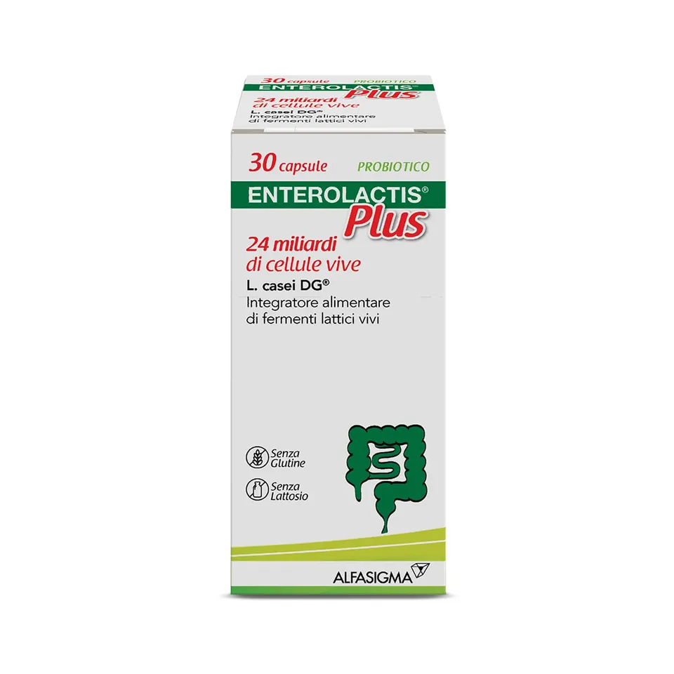 enterolactis-plus-fermenti-lattici-probiotico-30-capsule-24-miliardi image 1