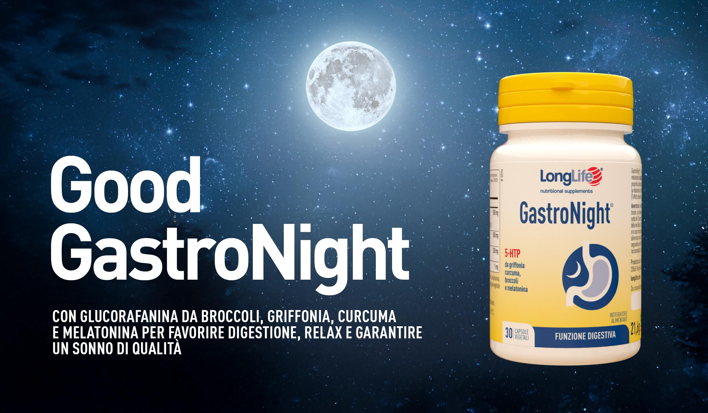 longlife-gastronight-integratore-digestivo-con-melatonina-30-capsule-vegetali image 2