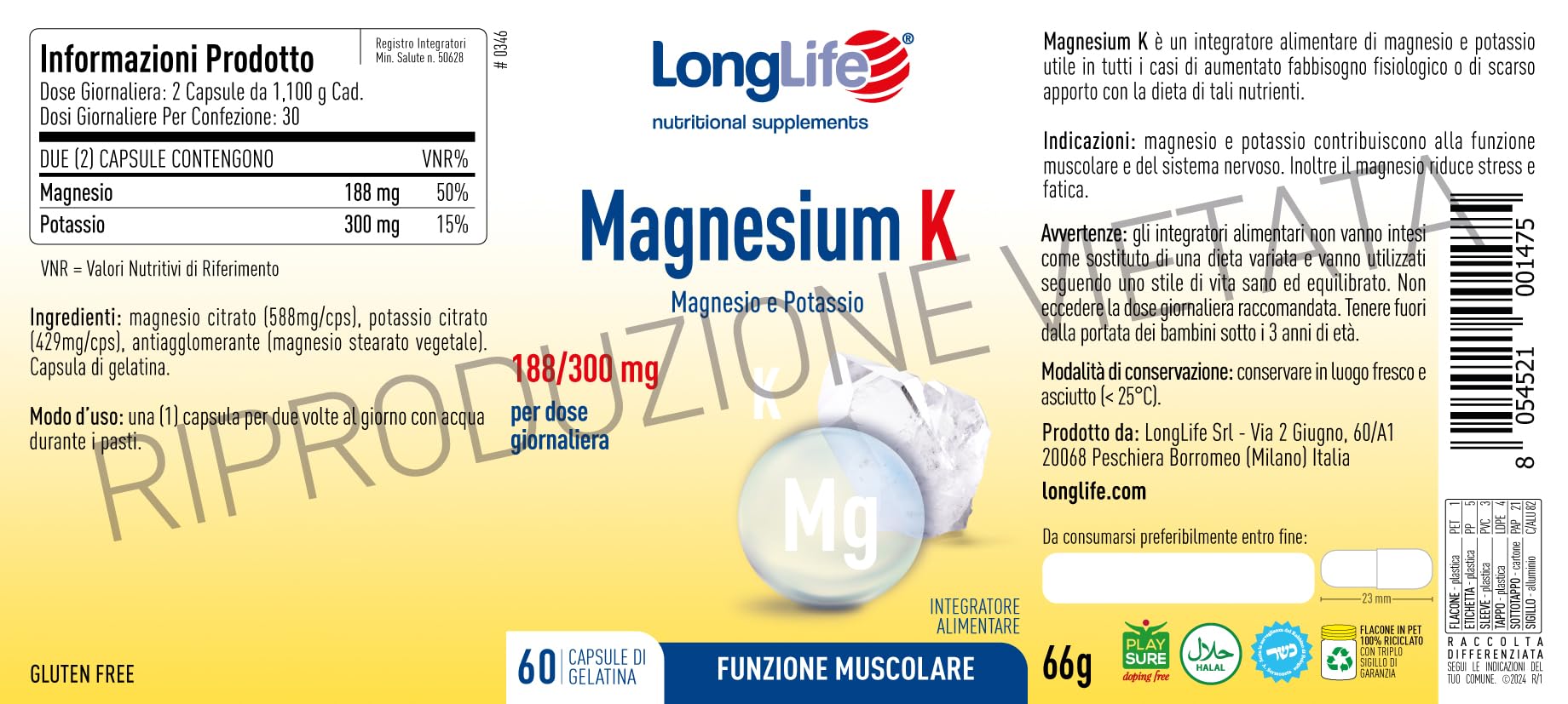 longlife-magnesium-k-integratore-magnesio-e-potassio-citrato-per-muscoli-e-energ image 3