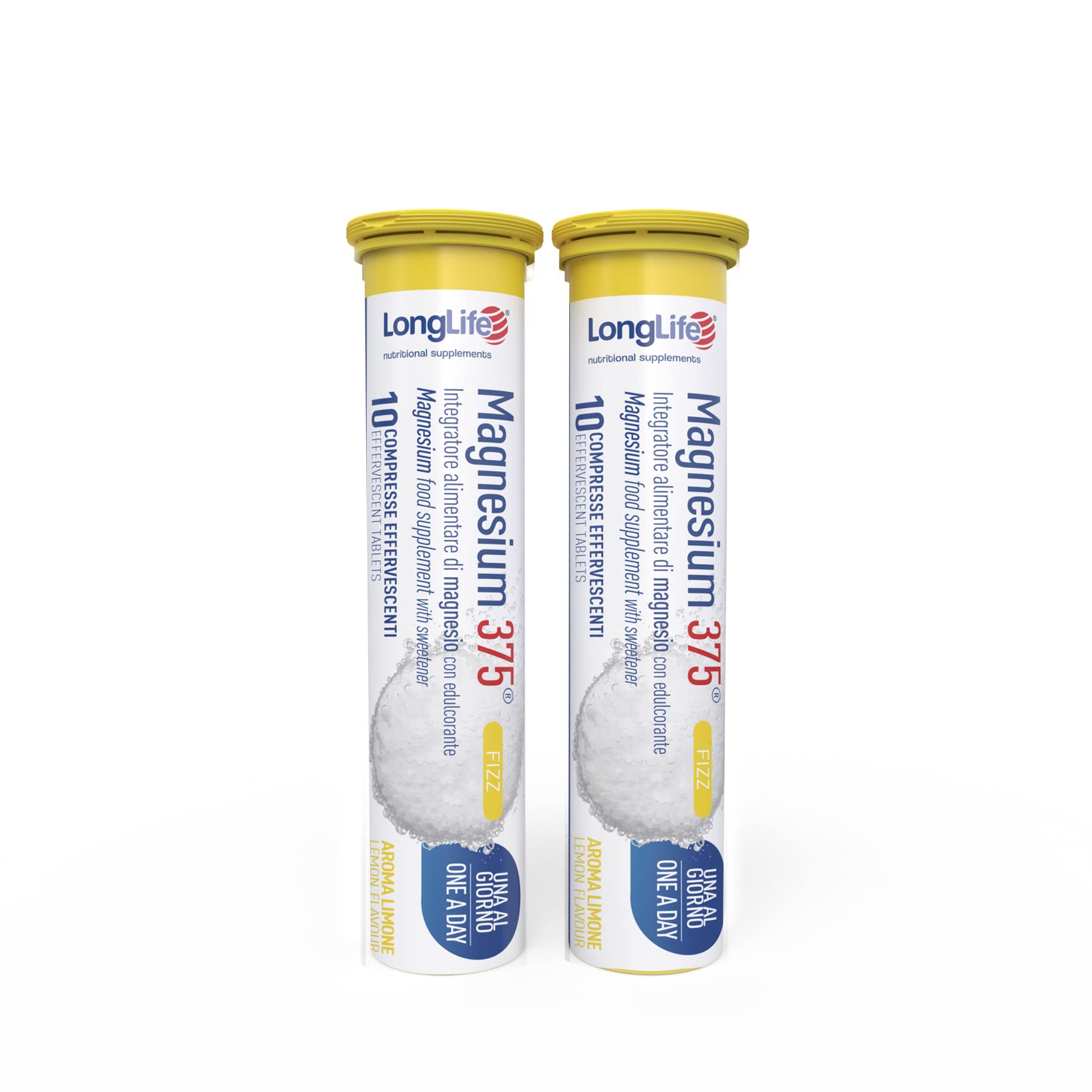 longlife-magnesium-375-fizz-integratore-magnesio-citrato-20-compresse-effervesce image 1