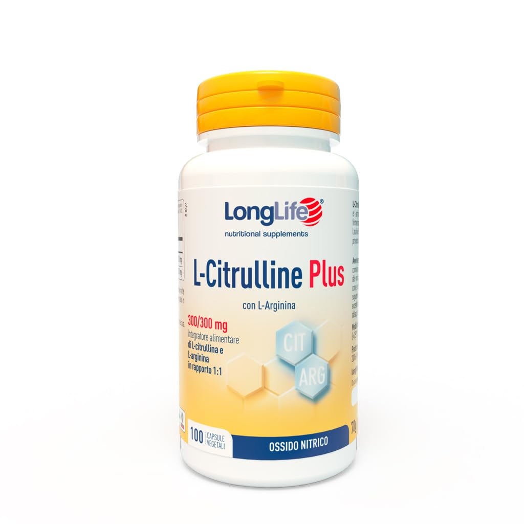 longlife-l-citrulline-plus-l-citrullina-e-l-arginina-1-1-capsule-vegetali image 1