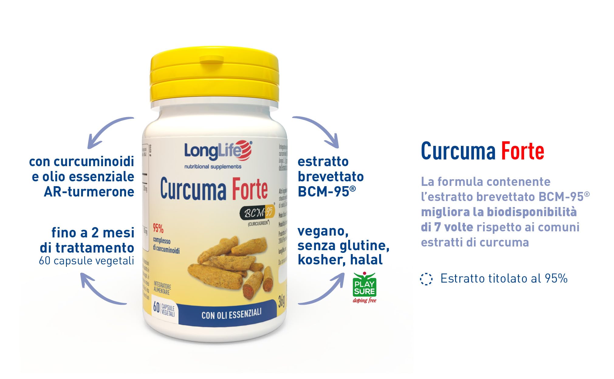longlife-curcuma-forte-bcm-95-integratore-curcuminoidi-95-60-capsule-vegane image 4
