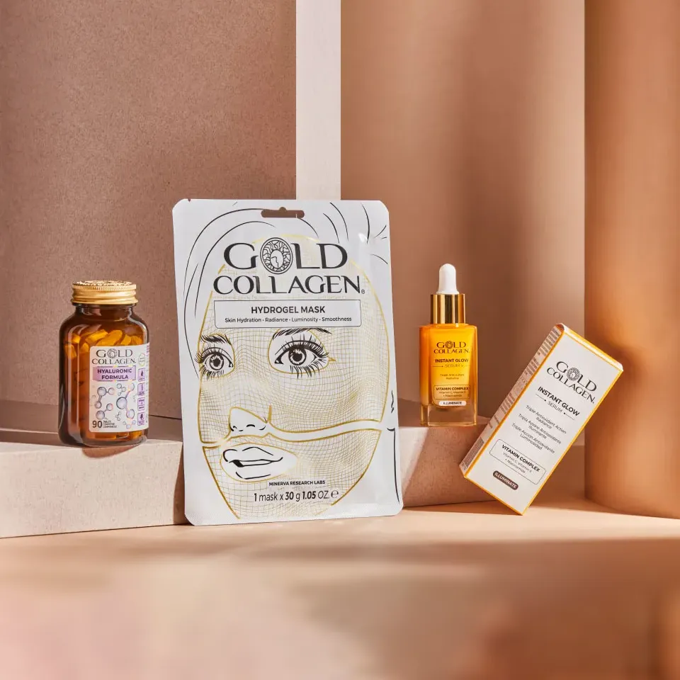 gold-collagen-kit-it-s-glow-o-clock-instant-glow-serum-hydrogel-mask-hyaluronic- image 1