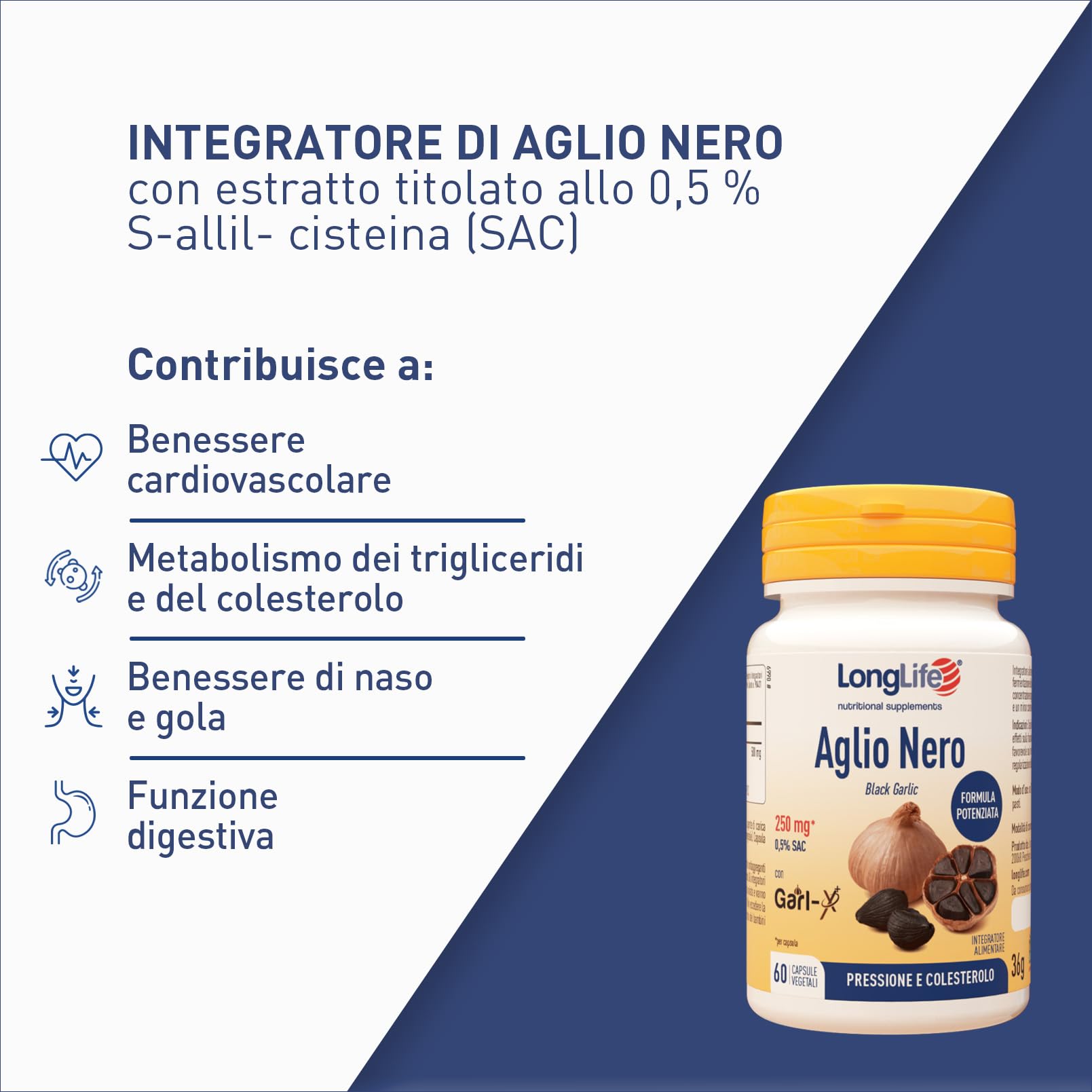 longlife-aglio-nero-garlx-0-5-sac-pressione-e-lipidi-capsule-vegetali image 4