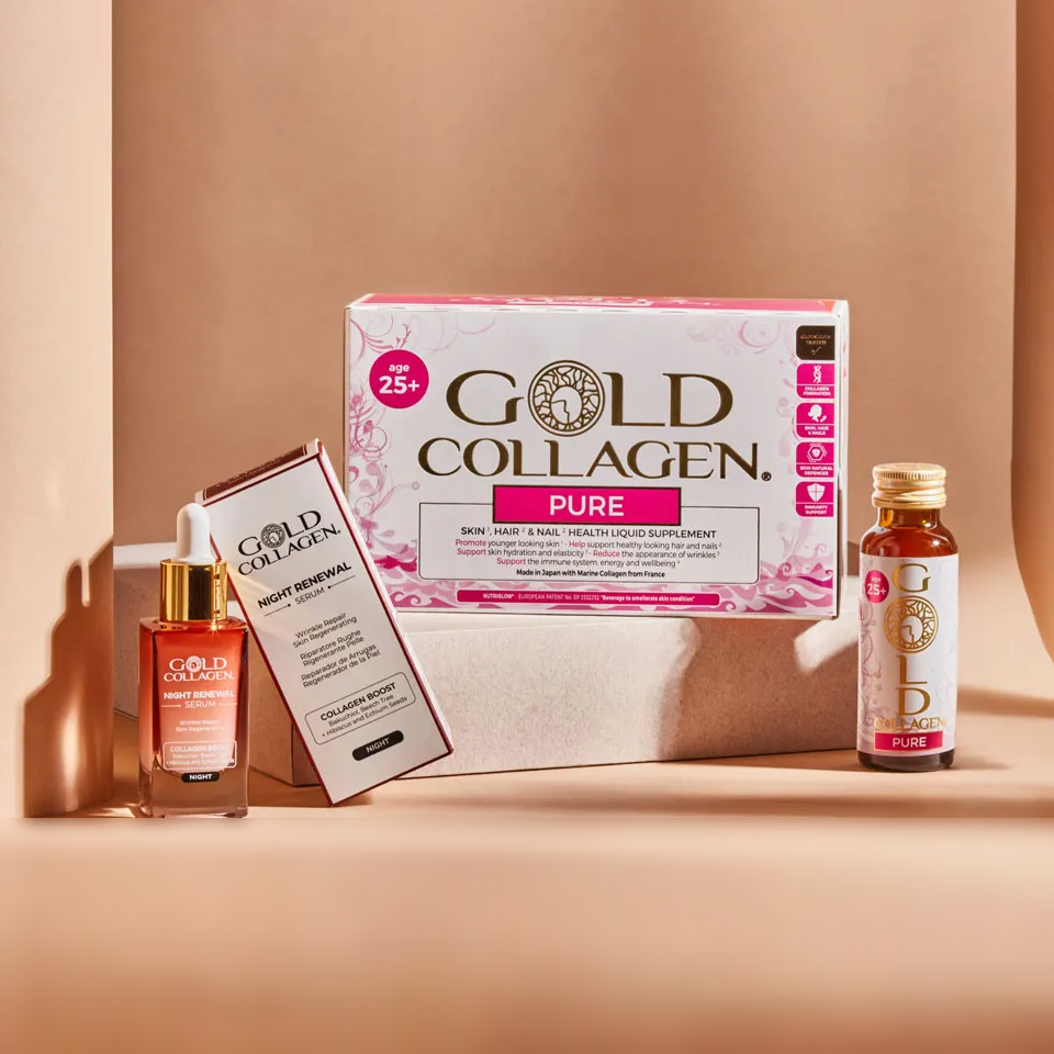 gold-collagen-trendsetter-kit-iniziale-pure-10-giorni-5000mg-collagene image 1