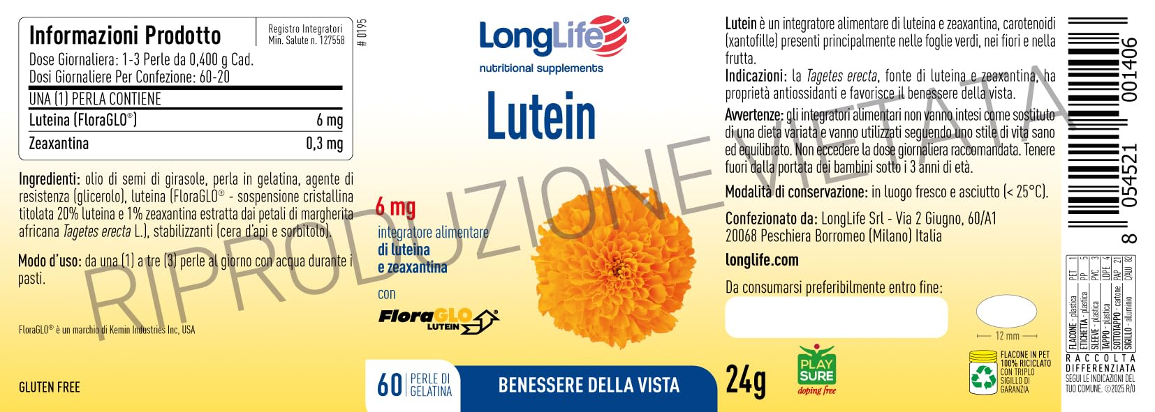 longlife-lutein-luteina-e-zeaxantina-con-floraglo-60-perle image 3