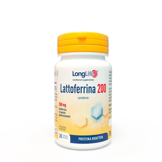 longlife-lattoferrina-200-200mg-30-capsule-gastroresistenti image 1