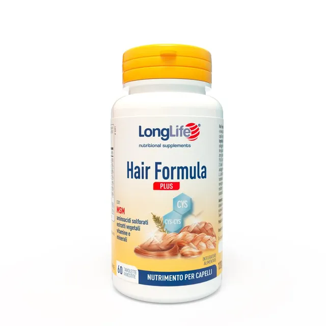 longlife-hair-formula-plus-integratore-capelli-e-unghie-60-tavolette image 1