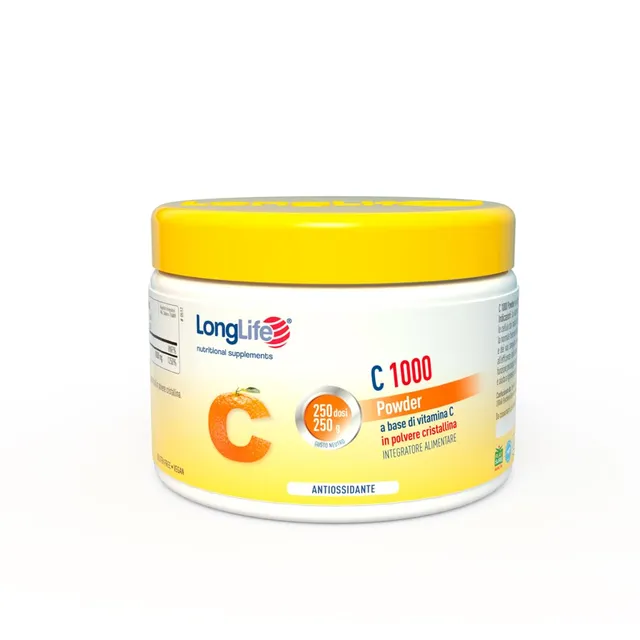 longlife-c-1000-powder-vitamina-c-1000-mg-polvere-difese-immunitarie-250-dosi-gu image 1