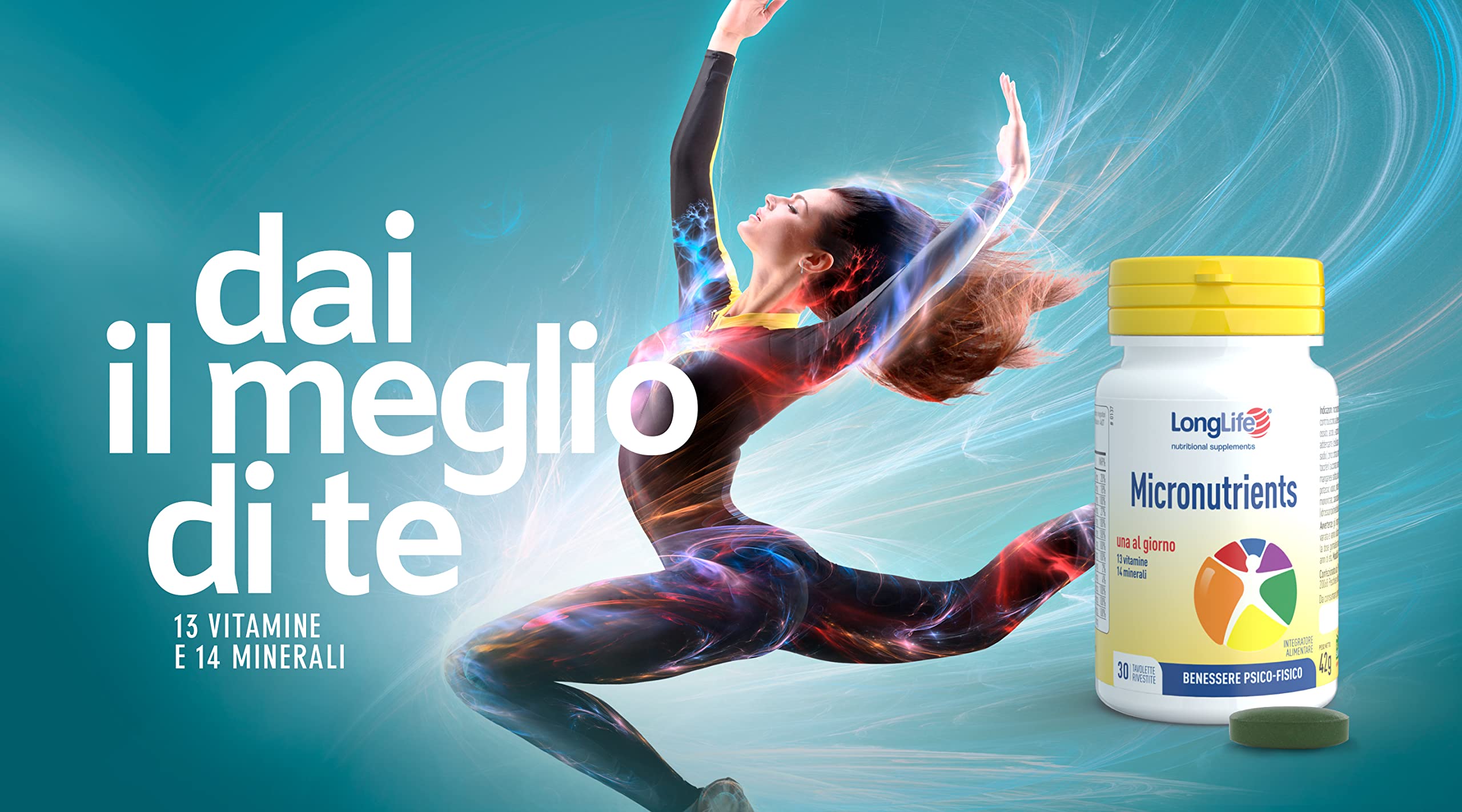 longlife-micronutrients-multivitaminico-13-vitamine-14-minerali-30-tavolette image 2