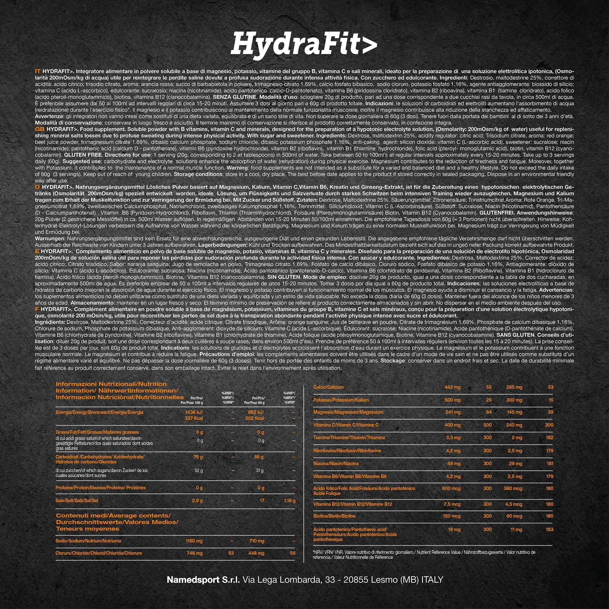 namedsport-hydrafit-magnesio-potassio-multivitaminico-4-pezzi-sportbottle-omaggi image 4