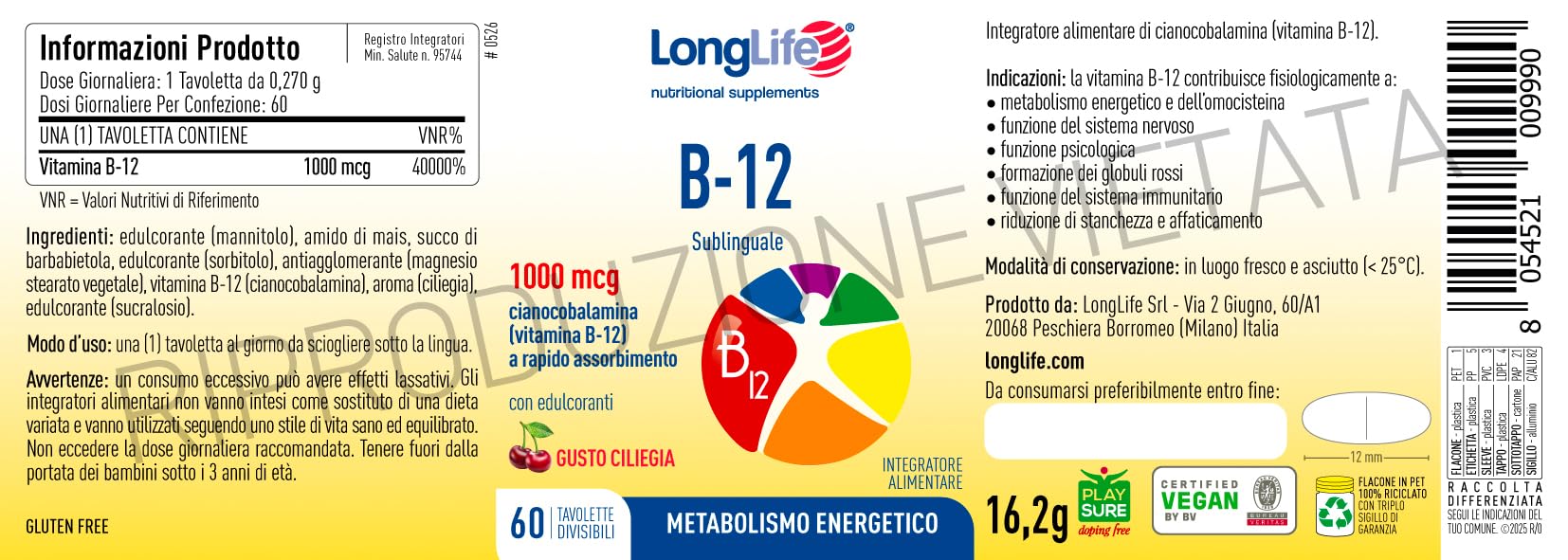 longlife-b12-1000-mcg-integratore-vitamina-b12-sublinguale-cherry image 3