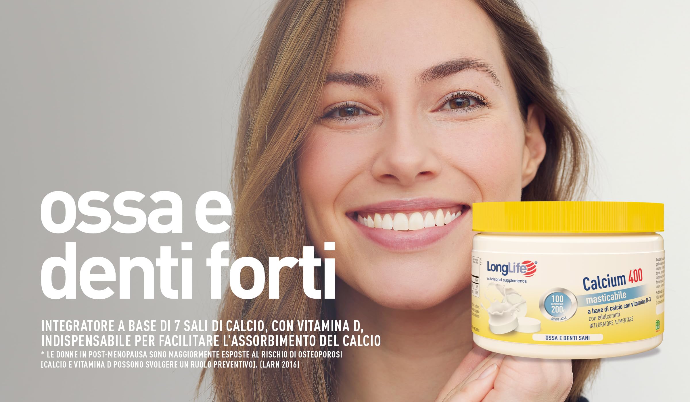 longlife-calcium-400mg-vitamina-d3-integratore-masticabile-gusto-latte image 2
