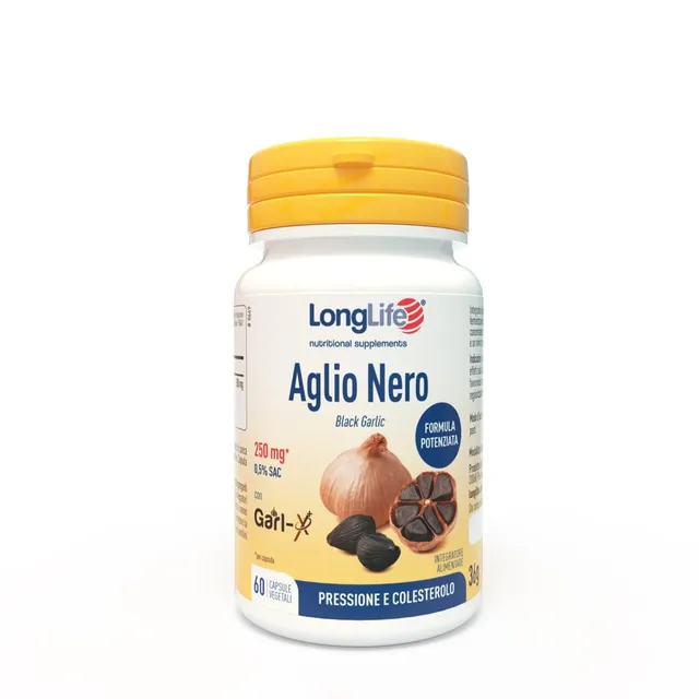longlife-aglio-nero-garlx-0-5-sac-pressione-e-lipidi-capsule-vegetali image 1