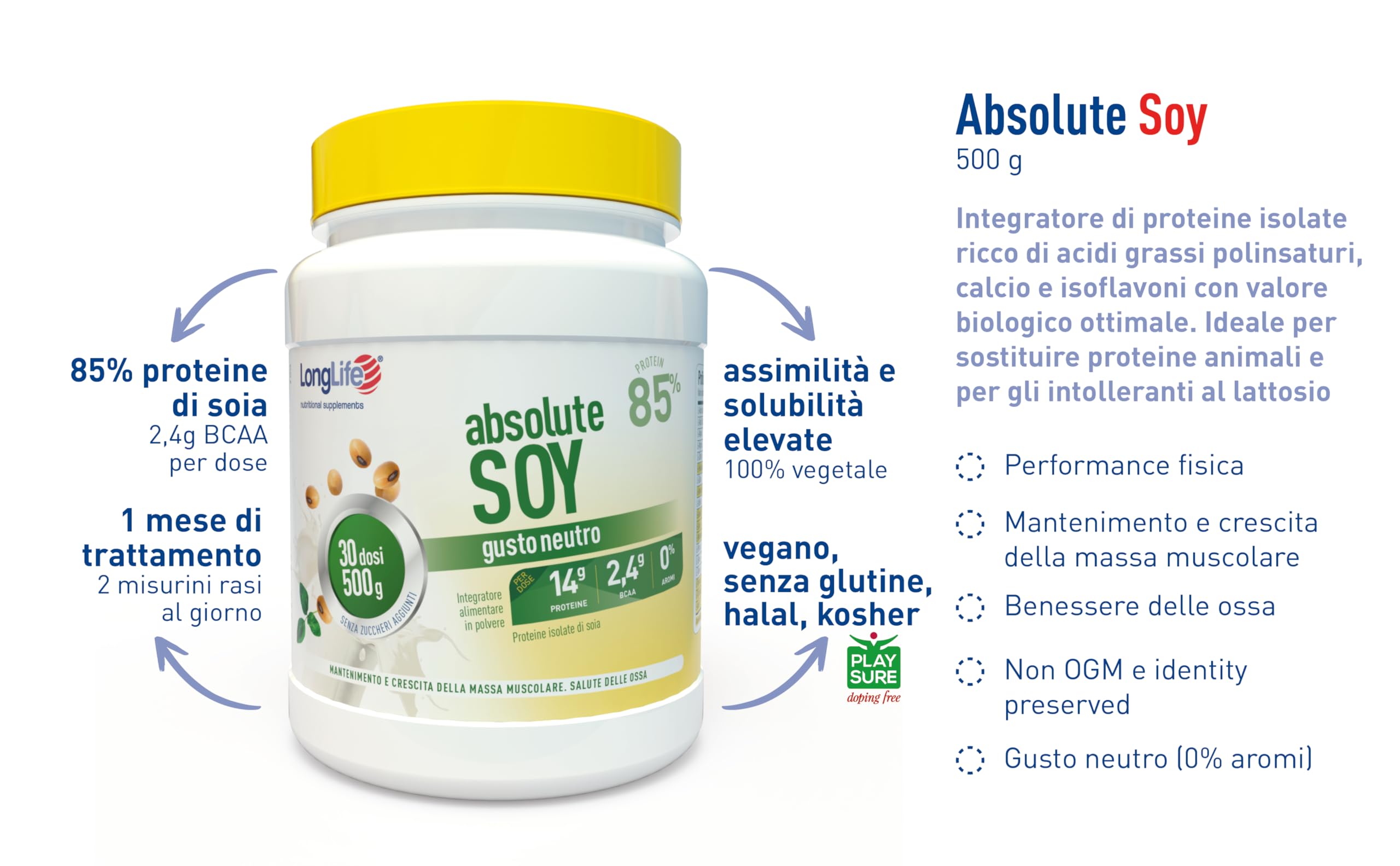 longlife-absolute-soy-proteine-isolate-di-soia-85-in-polvere-30-dosi image 4