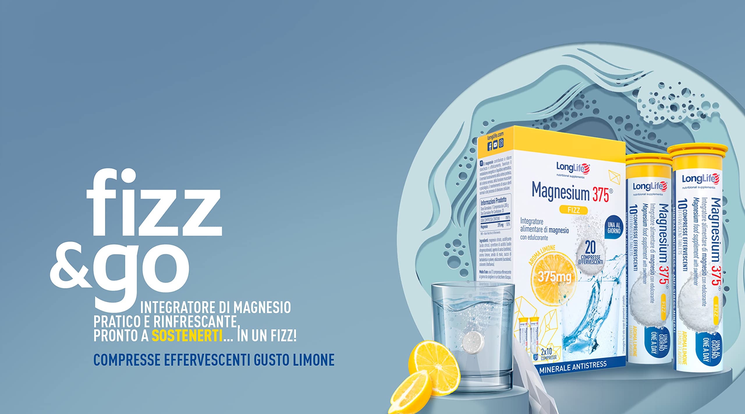 longlife-magnesium-375-fizz-integratore-magnesio-citrato-20-compresse-effervesce image 2