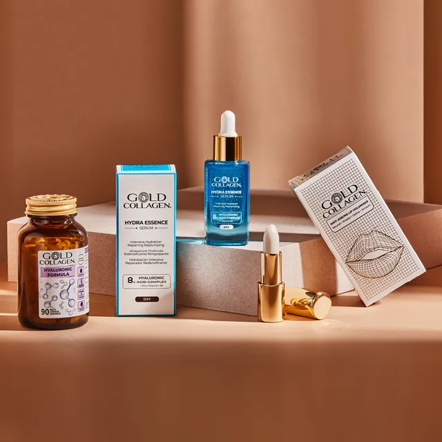 gold-collagen-hydrachic-kit-hyaluronic-formula-hydra-essence-lip-volumiser image 1