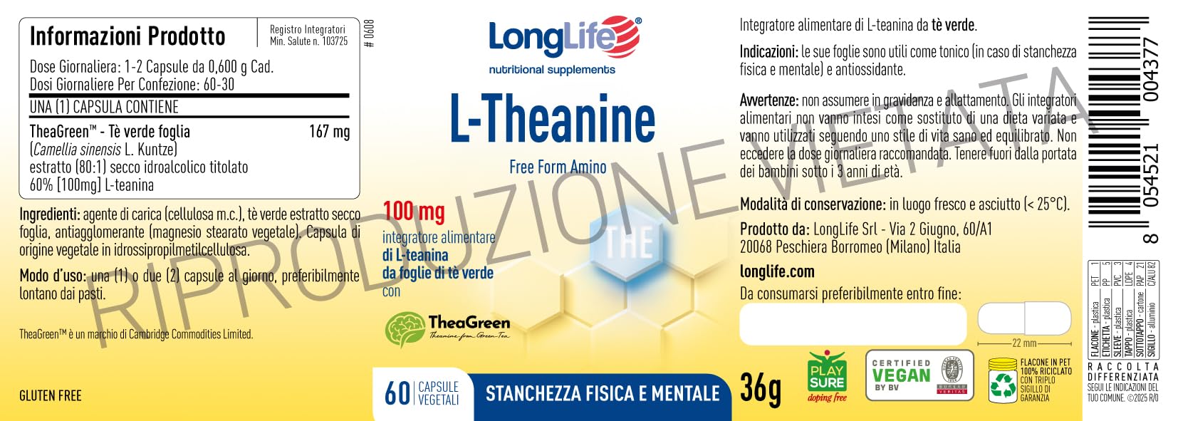 longlife-l-theanine-100-mg-t-verde-60-capsule-rilassamento image 3