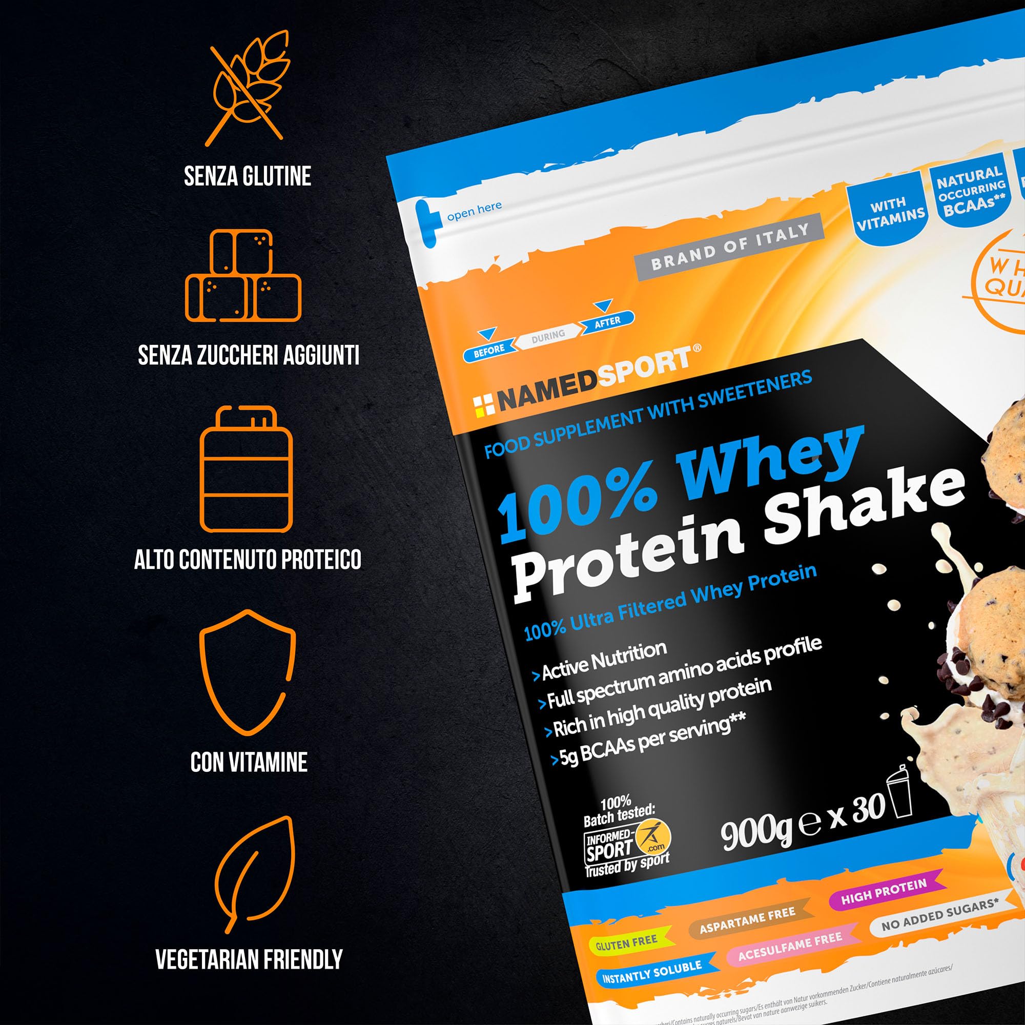 namedsport-100-whey-protein-shake-biscotti-e-crema-900-g image 5