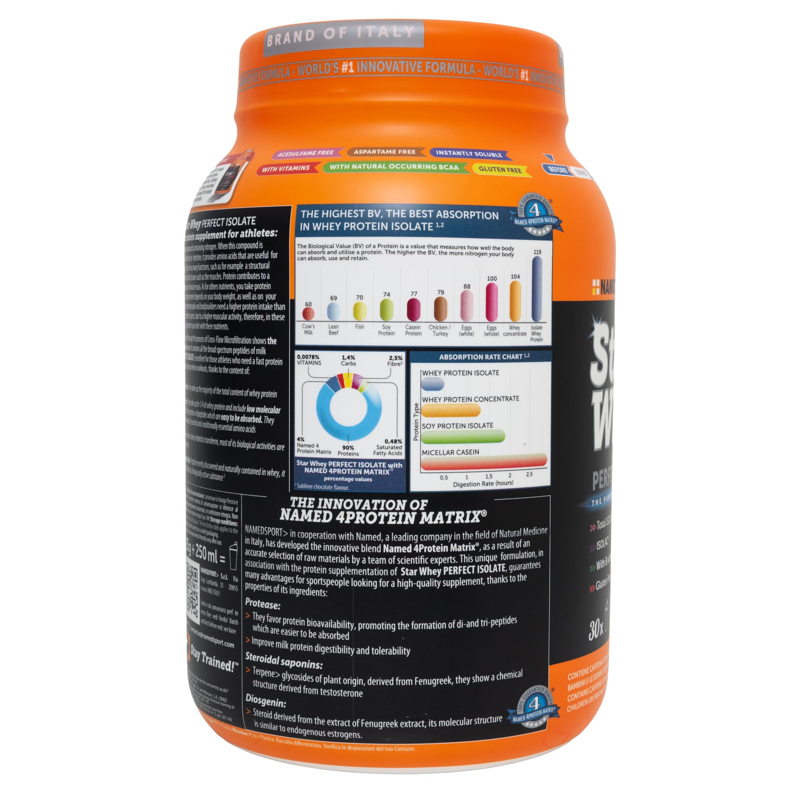namedsport-star-whey-isolate-proteine-cookies-cream-750g image 6
